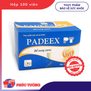 PADEEX PT - Hỗ trợ bổ sung canxi