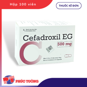 CEFADROXIL EG - Kháng sinh cefadroxil 500mg