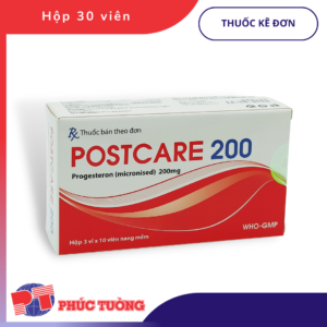 POSTCARE 200 - Progesteron 200mg dạng siêu mịn
