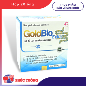 GOLD BIO EXTRA - Bổ sung ba tỷ lợi khuẩn Bacillus cải thiện hệ vi sinh đường ruột