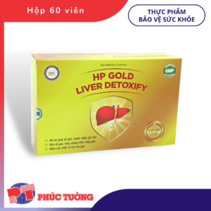 HP GOLD LIVER DETOXIFY - Thanh nhiệt, giải độc gan, bảo vệ gan
