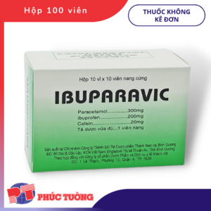 IBUPARAVIC - Hạ sốt và giảm đau