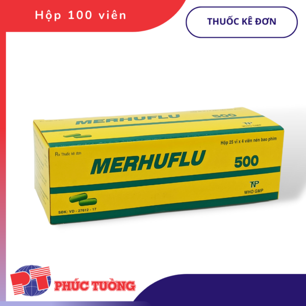 MERHUFLU - Điều trị triệu chứng trong các trường hợp cảm cúm