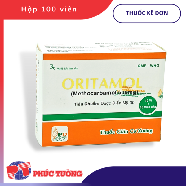 ORITAMOL - Thuốc giãn cơ xương
