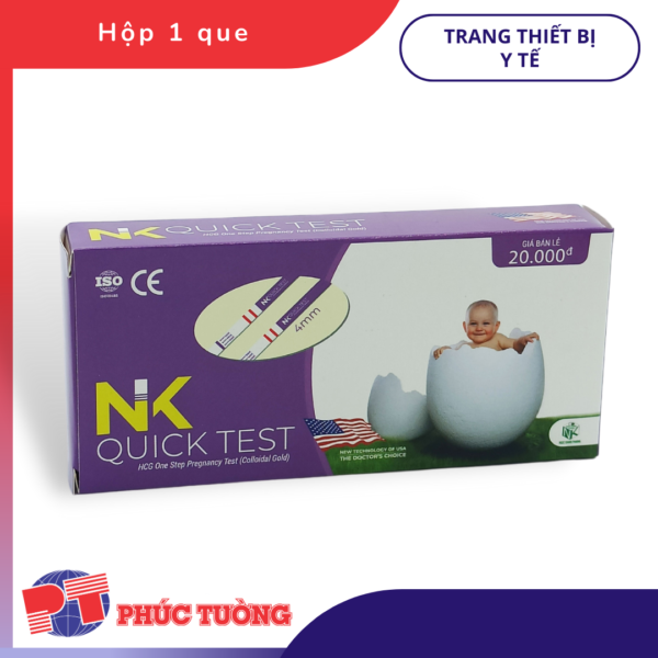 QUE THỬ THAI NK QUICK TEST