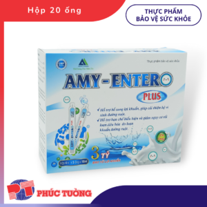 AMY-ENTERO PLUS - Bổ sung ba tỷ lợi khuẩn, hỗ trợ hạn chế rối loạn tiêu hóa