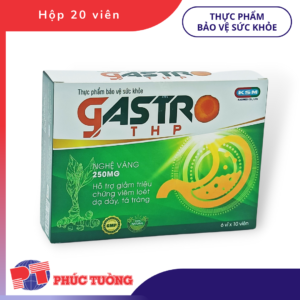 GASTRO THP - Hỗ trợ giảm triệu chứng viêm loét dạ dày, tá tràng