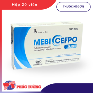MEBICEFPO 100 - Kháng sinh cefpodoxim 100mg