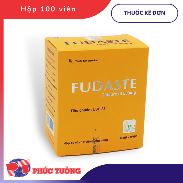 FUDASTE - Kháng sinh cefadroxil 500mg