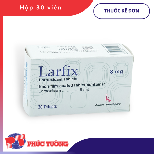 LARFIX 8mg - Điều trị các chứng đau và viêm xương khớp