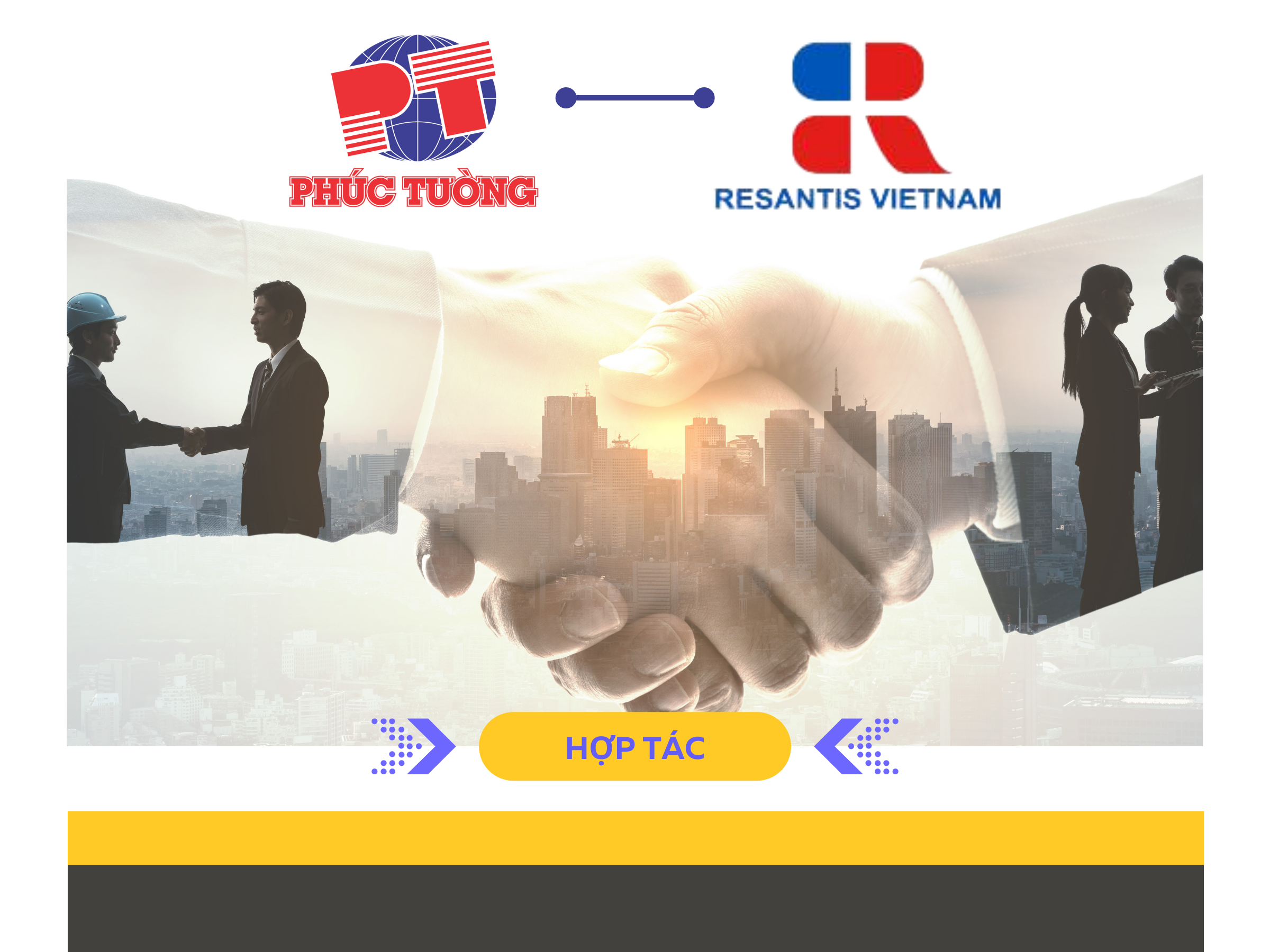 Dược phẩm Phúc Tường hợp tác Resantis Vietnam (Roussel Vietnam)