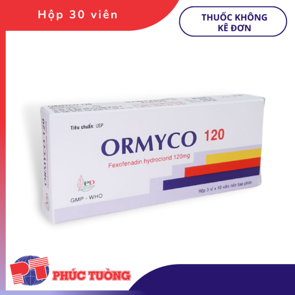 ORMYCO 120 - Điều trị viêm mũi dị ứng