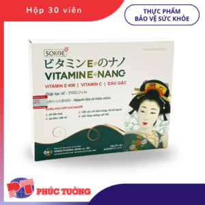 VITAMIN E NANO - Viên uống bổ sung Vitamin E