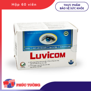 LUVICOM - Bổ sung dưỡng chất cho mắt, giúp cải thiện thị lực