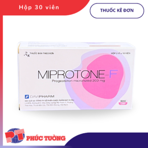 MIPROTONE-F - Progesteron 200mg dạng vi hạt