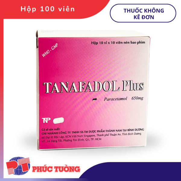 TANAFADOL PLUS - Giảm đau, hạ sốt