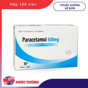 PARACETAMOL 500mg - Giảm đau và hạ sốt
