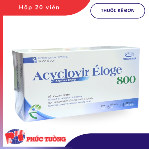 ACYCLOVIR ÉLOGE 800 - Acyclovir 800mg