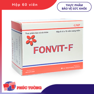 FONVIT-F - Viên uống bổ sung sắt, acid folic và các vitamin nhóm B cho cơ thể