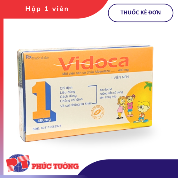 VIDOCA - Albendazol 400mg