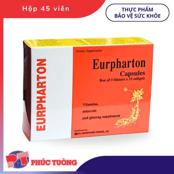 EURPHARTON - Bổ sung vitamin, khoáng chất và nhân sâm