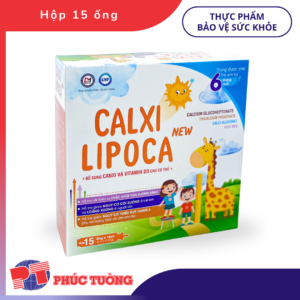 CALXI LIPOCA - Bổ sung Canxi, Vitamin D3 cho xương răng chắc khỏe