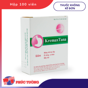 KREMAXTANA - Viên nén nhai điều trị tăng tiết acid dạ dày