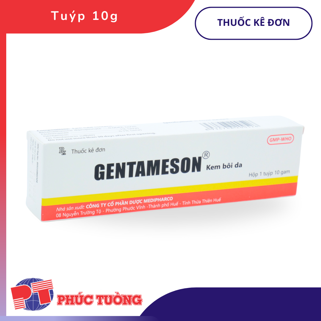 GENTAMESON - Điều trị các bệnh da liễu GENTAMESON - Điều trị các bệnh da liễu