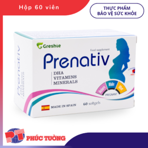 PRENATIV - Cung cấp DHA và các vitamin, khoáng chất cho phụ nữ mang thai, cho con bú