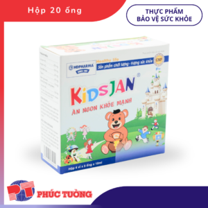 KIDSJAN ĂN NGON KHỎE MẠNH - Giúp bé ăn uống ngon miệng, phát triển khỏe mạnh KIDSJAN ĂN NGON KHỎE MẠNH - Giúp bé ăn uống ngon miệng, phát triển khỏe mạnh