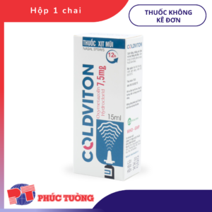 THUỐC XỊT MŨI COLDVITON - Thuốc xịt mũi trong viêm mũi cấp tính