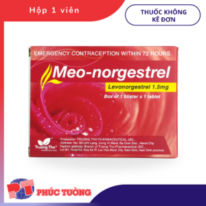 MEO-NORGESTREL - Tránh thai khẩn cấp