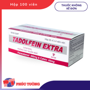 TADOLFEIN EXTRA - Giảm đau và hạ sốt TADOLFEIN EXTRA - Giảm đau và hạ sốt