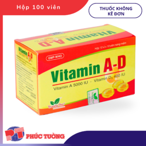 VITAMIN A-D - Điều trị thiếu hụt Vitamin A và D VITAMIN A-D - Điều trị thiếu hụt Vitamin A và D